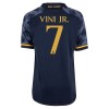 Conjunto (Camiseta+Pantalón Corto) Real Madrid Vini Jr. 7 Segunda Equipación 23-24 - Niño